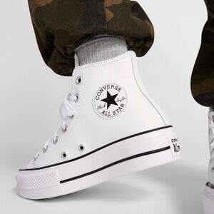 Converse Womens All Star Platform Hi Canvas 560846F